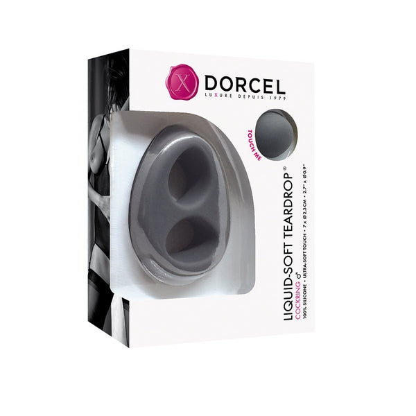 Dorcel Liquid-Soft Teardrop Cockring - - Cock Rings