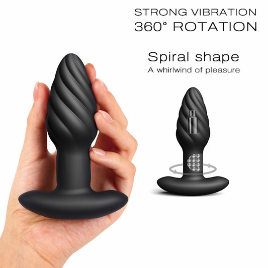 DORCEL Spin Rimming Butt Plug Rotating Beads - - Butt Plugs