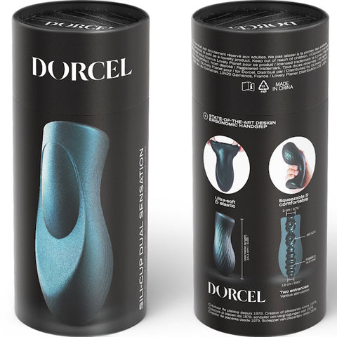 Marc DORCEL SILI-CUP Dual Sensation Male Masturbator - Masturbators and Strokers