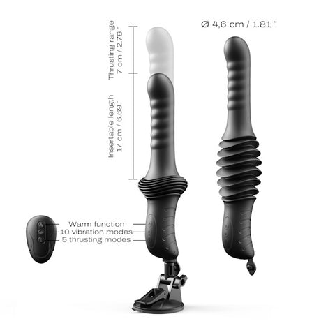 Marc DORCEL Deep Orgasm Remote Control Thrusting Machine - Sex Machines