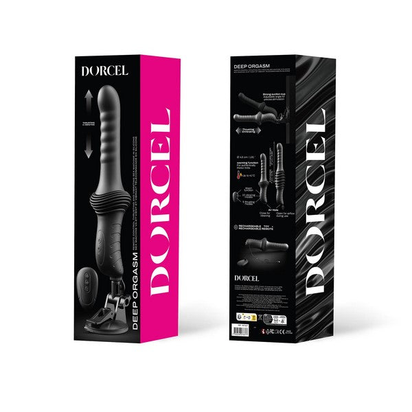 Marc DORCEL Deep Orgasm Remote Control Thrusting Machine - Sex Machines