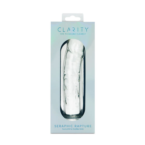 Creative Conceptions Clarity Seraphic Rapture Smooth Glass Dildo - Glass Sex Toys