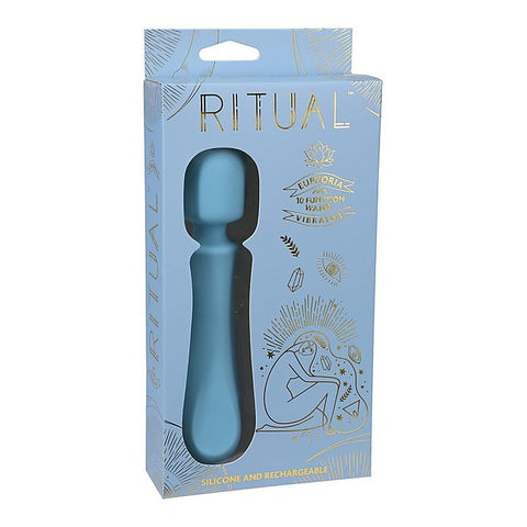 RITUAL Euphoria Rechargeable Body Wand by Doc Johnson - Body Wands