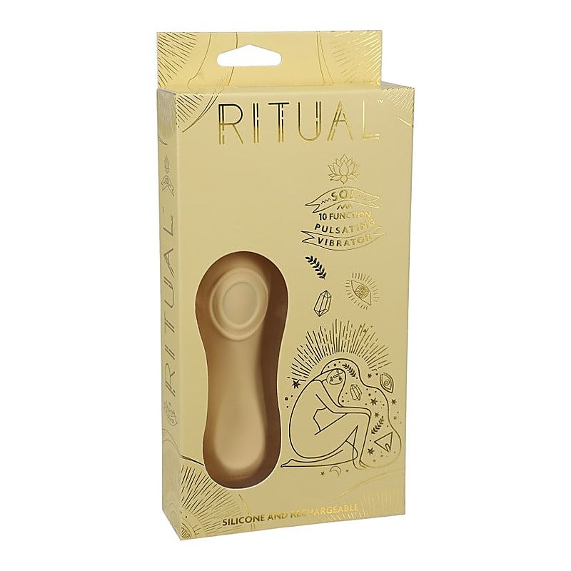 RITUAL Sol Silicone Pulsating Vibrator by Doc Johnson - Clit Ticklers and Pulsators