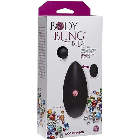 Body Bling Bliss 8 Functions Mini Vibrator by Doc Johnson - Mini & Slim Vibrators
