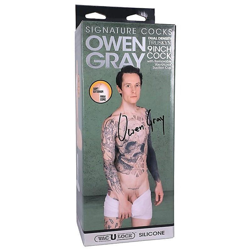 Signature Cocks Owen Gray Realistic Dildo by Doc Johnson - Realistic Dildos