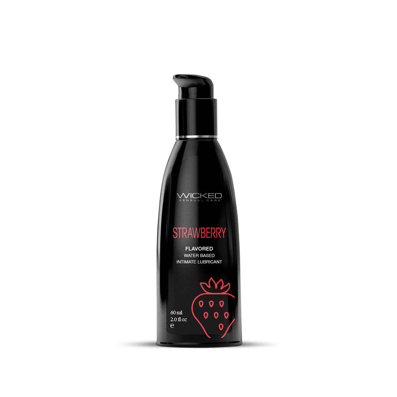 Wicked Aqua Flavoured Water Based Personal Lubricant 60 ml - Water Based Lubes