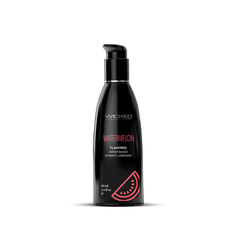 Wicked Aqua Flavoured Water Based Personal Lubricant 60 ml - Water Based Lubes