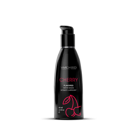 Wicked Aqua Flavoured Water Based Personal Lubricant 60 ml - Water Based Lubes
