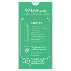 LIFESTYLES PROTECT CONDOMS 10 PACK