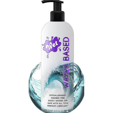 Wet Water Based Premium Adult Lubricant Silky Smooth Intimate Formula