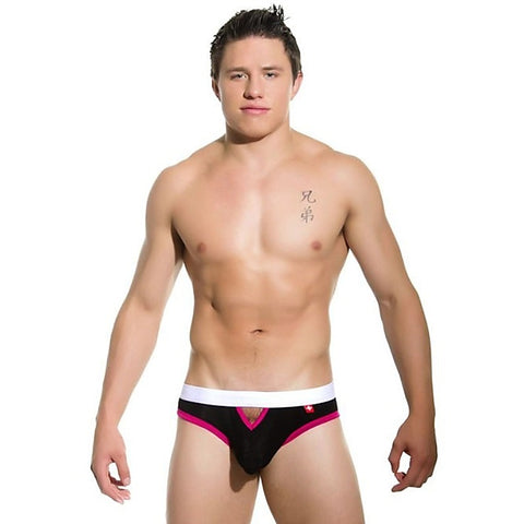 Teaser Brief Purple by Andrew Christian - Mens Briefs And Boxers