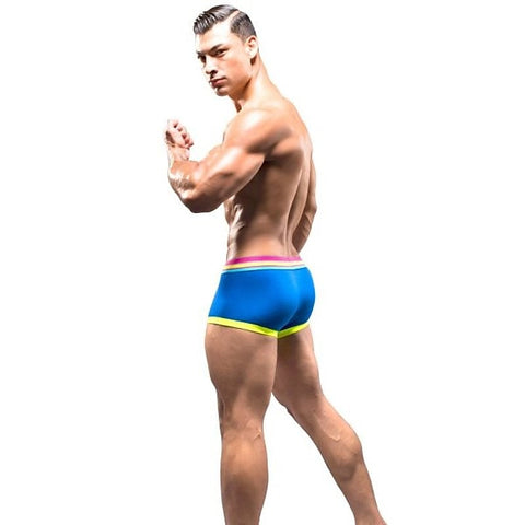 Blow! Almost Naked Boxer Blue by Andrew Christian - Mens Briefs And Boxers