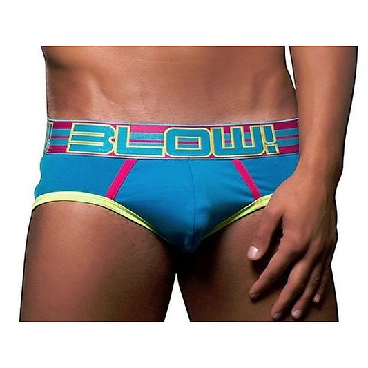 BLOW! Boxer Turquoise by Andrew Christian - Mens Briefs And Boxers