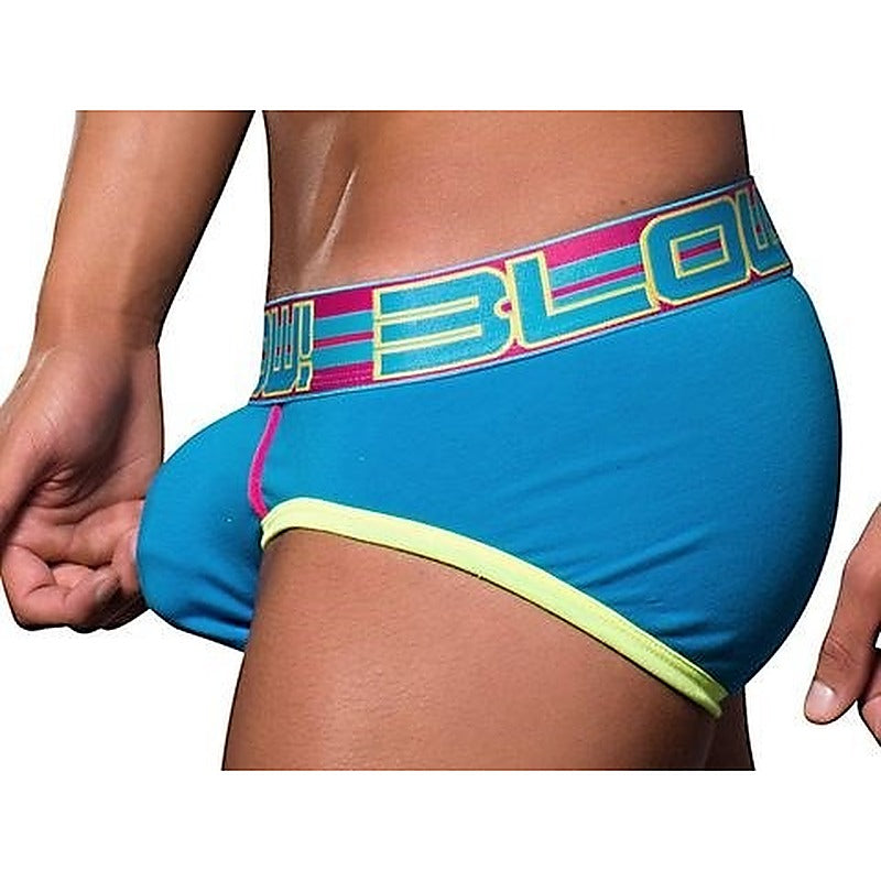 BLOW! Boxer Turquoise by Andrew Christian - Mens Briefs And Boxers