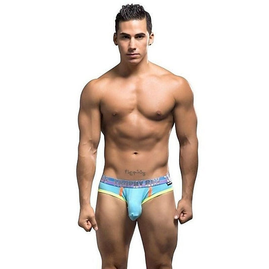Trophy Boy Brief Aqua by Andrew Christian - Mens Briefs And Boxers