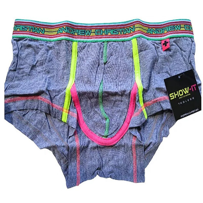 Show-it Tagless Men Boxer by Andrew Christian - Mens Briefs And Boxers