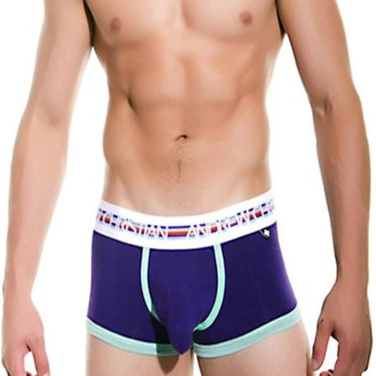 Andrew Christian Vivid Fuse Mens Brief with Show It Purple Enhancement - - Mens Briefs And Boxers