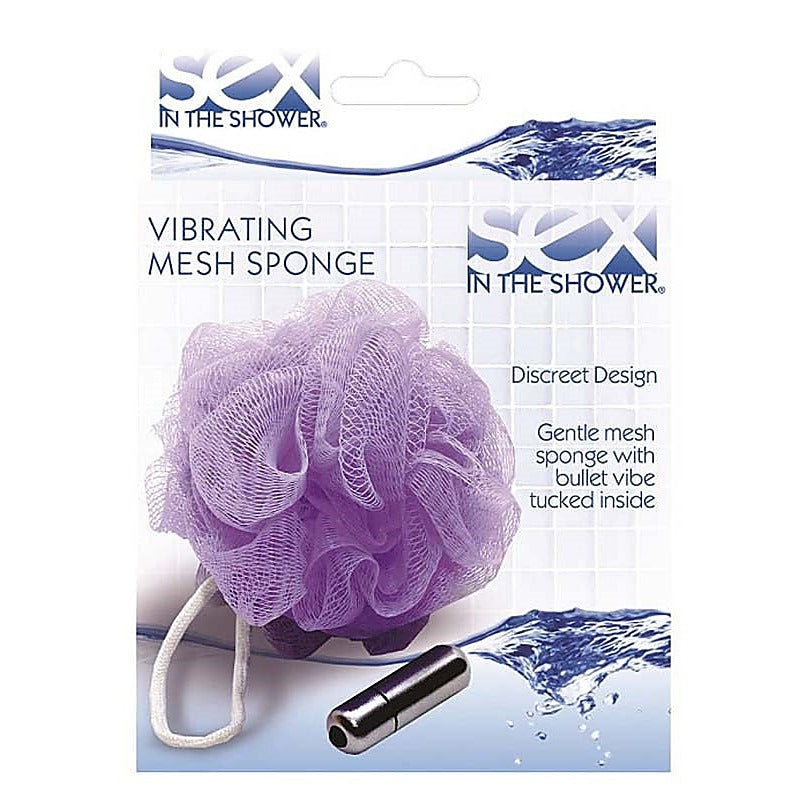 Vibrating Mesh Sponge by Sportsheets - Vibrator Accessories