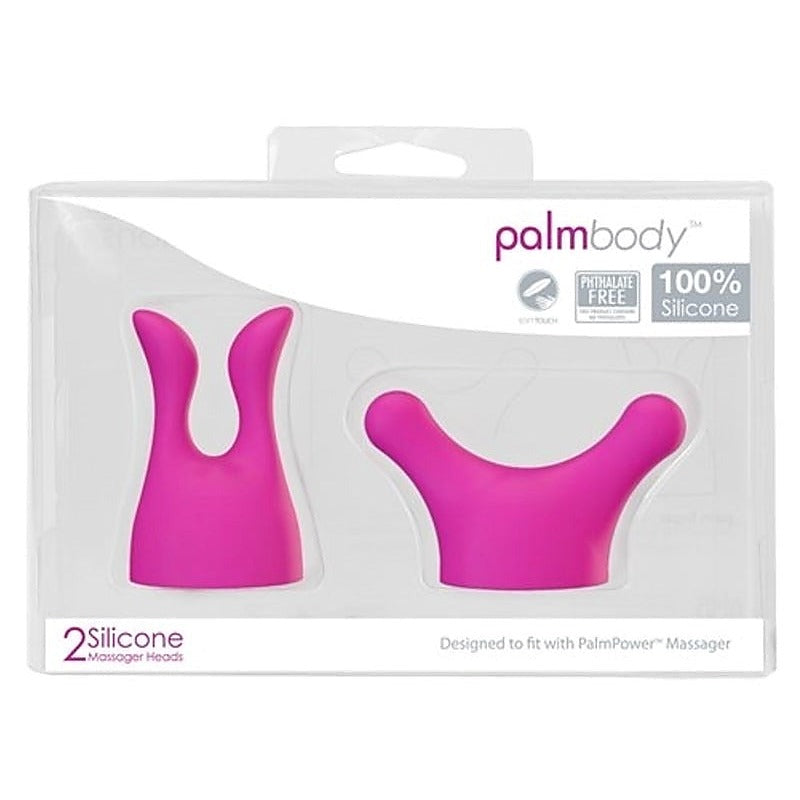 Palm Body Silicone Massager Heads by BMS Factory - G-Spot Vibrators