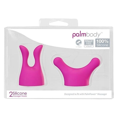 Palm Body Silicone Massager Heads by BMS Factory - G-Spot Vibrators