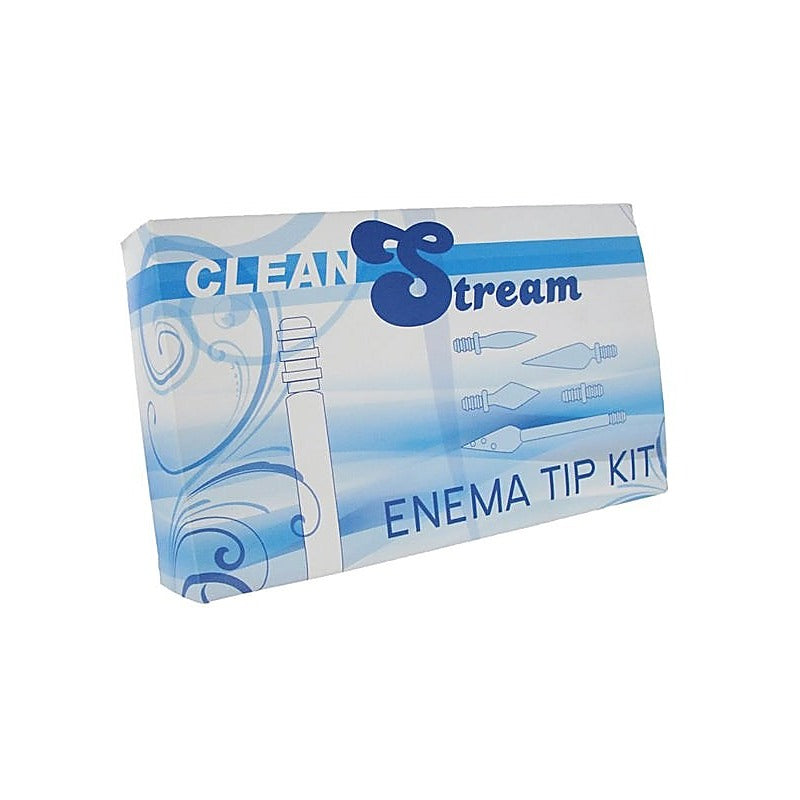 Premium CleanStream Enema Tip Set by XR Brands - Enemas and Douches