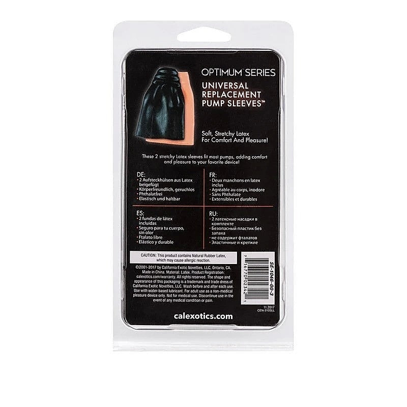 Universal Replacement Penis Pump Sleeves by CalExotics - Pumps, Extenders and Sleeves