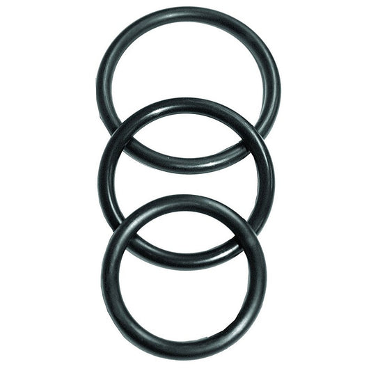 Rubber O-Cock Ring 4 Pack by Sportsheets - Cock Rings