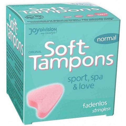 JoyDivision Soft Tampons Normal String Free Menstrual Protection - Condoms