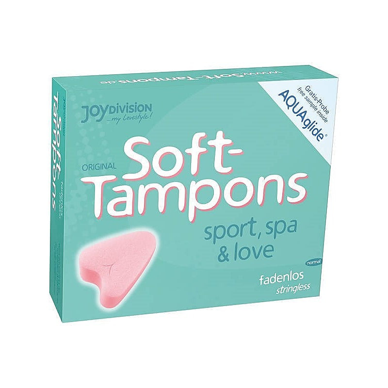 JoyDivision Soft Tampons Normal String Free Menstrual Protection - Condoms