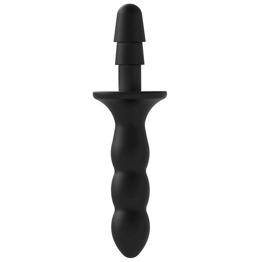 Vac U Lock Black Handle Hands-Free by Doc Johnson - Non-Realistic Dildos