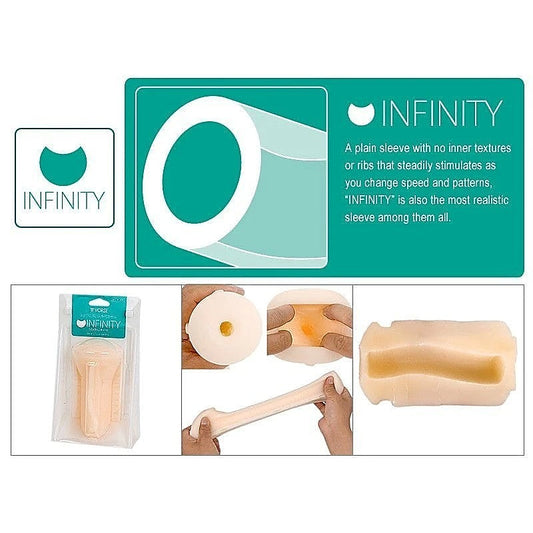 Vorze A10 Cyclone SA Sleeve Infinity by Rends - Pumps, Extenders and Sleeves