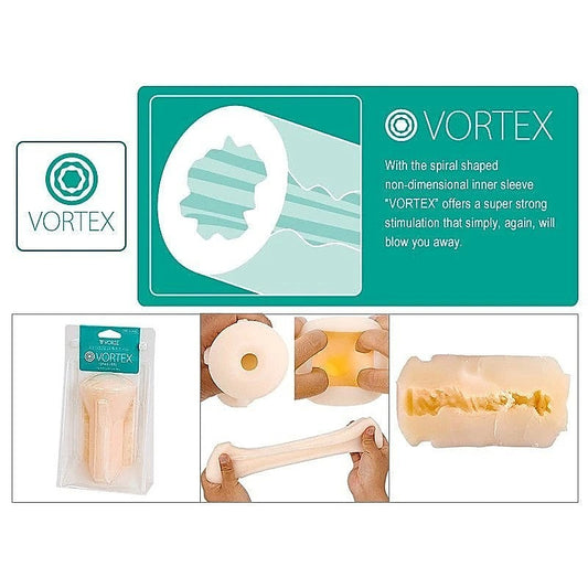 Vorze A10 Cyclone SA Sleeve Vortex by Rends - Pumps, Extenders and Sleeves