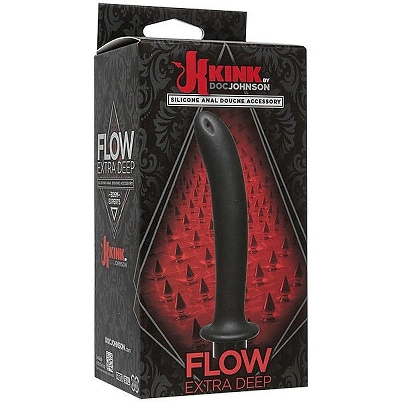 Kink Flow Silicone Anal Douche by Doc Johnson - Enemas and Douches