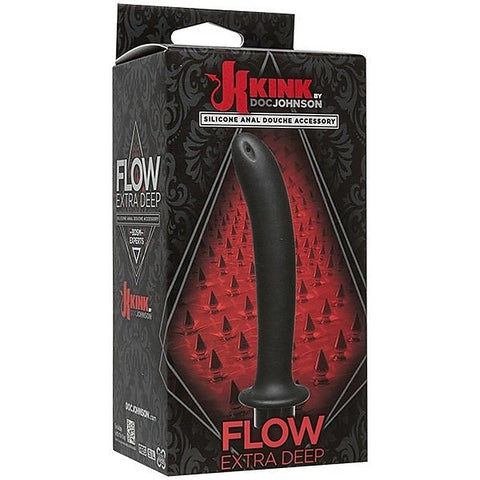 Kink Flow Silicone Anal Douche by Doc Johnson - Enemas and Douches