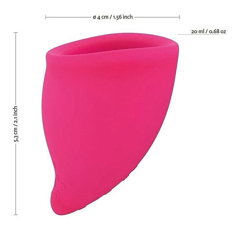 Premium Body-Safe Menstrual Cup by Fun Factory - Pumps, Extenders and Sleeves
