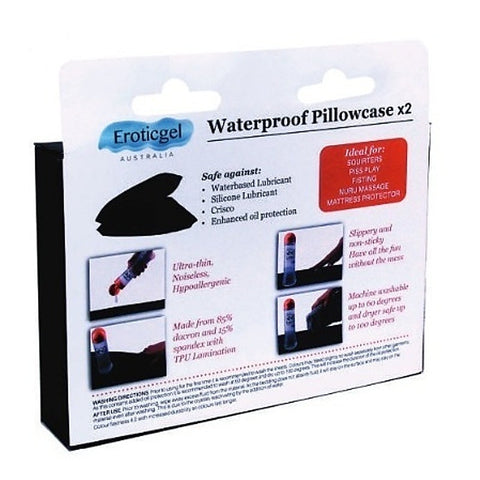 Waterproof Pillowcase Set by Eroticgel - Sex Furniture