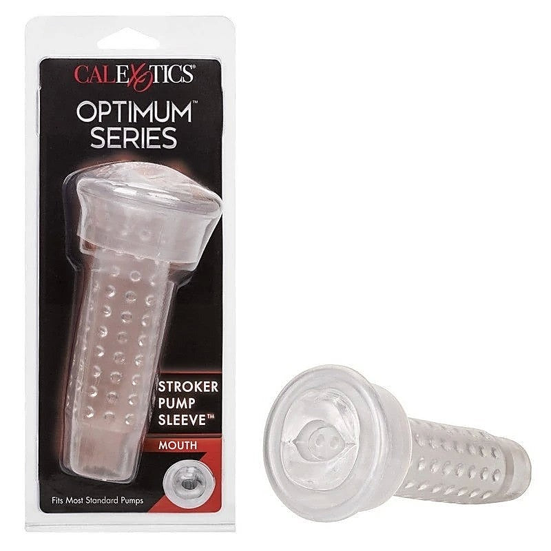 Optimum Series Stroker Pump Sleeve Mouth by CalExotics - Pumps, Extenders and Sleeves
