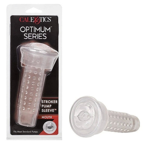Optimum Series Stroker Pump Sleeve Mouth by CalExotics - Pumps, Extenders and Sleeves