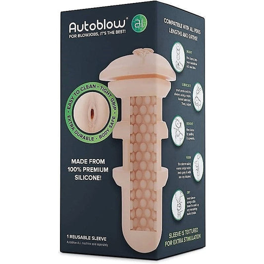 AutoBlow A.I. Sleeve Vagina Male Masturbator by AutoBlow - Masturbators and Strokers