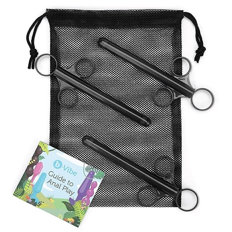 B Vibe Luxury Lubricant Applicator Set Precise Internal Application - Vibrator Accessories