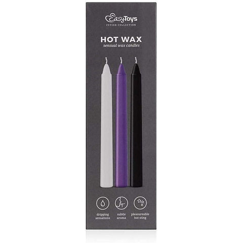 Easytoys Hot Wax Sensual Candles - Bath and Intimate Fragrances