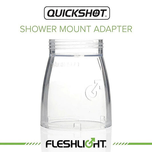 Quickshot Shower Mount Male Masturbator Adapter - Masturbators and Strokers