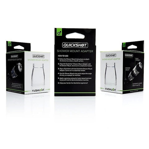 Quickshot Shower Mount Male Masturbator Adapter - Masturbators and Strokers