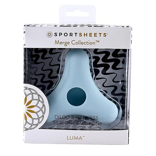 Luma Dildo and Harness Silicone Cushion by Sportsheets - Realistic Dildos