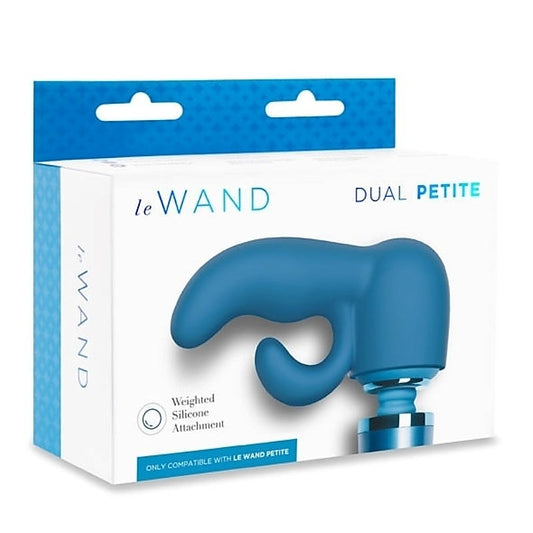 Petite Dual Silicone Attachment by Le Wand - Vibrator Accessories