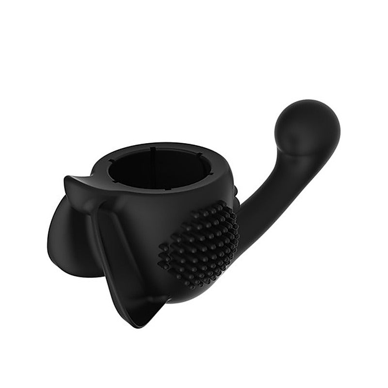 Lovense Domi Female Body Wand Attachment with G Spot and Clitoral Stimulation - Remote Control Vibrators