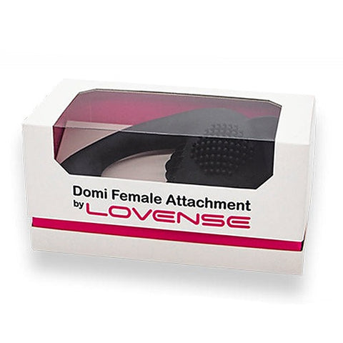 Lovense Domi Female Body Wand Attachment with G Spot and Clitoral Stimulation - Remote Control Vibrators