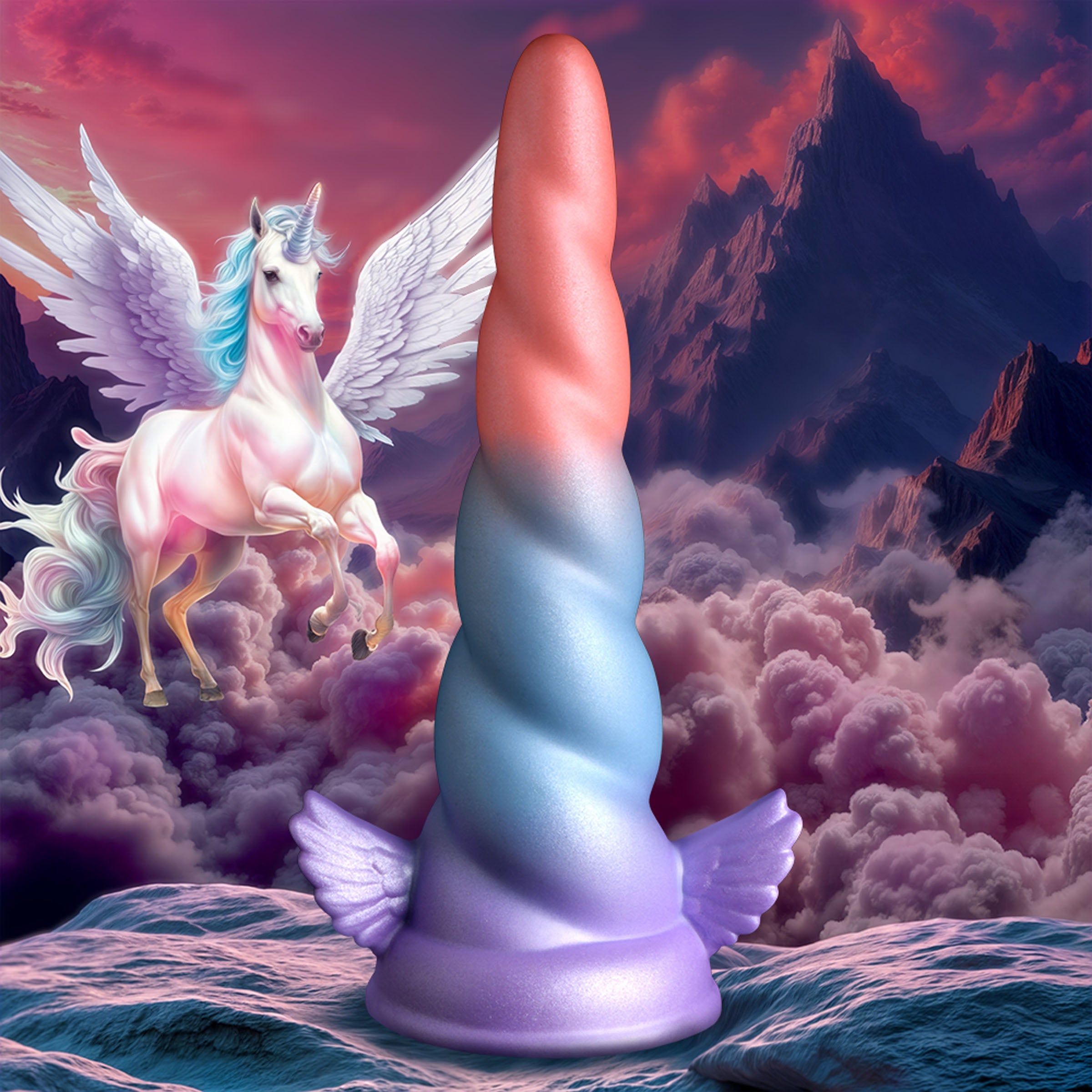XR Brands Dream Rider Creature Silicone Dildo - Realistic Dildos
