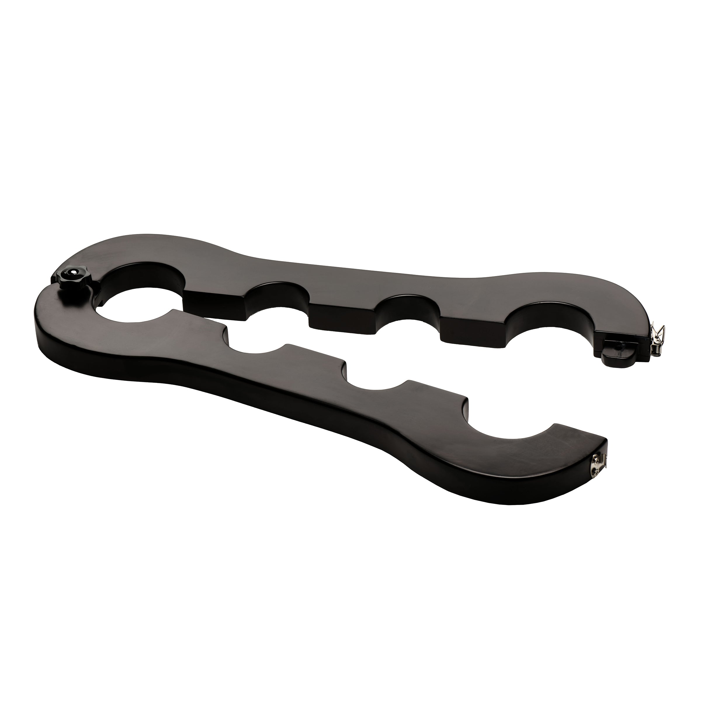 XR Brands Master Series Trapped Wrist and Ankle Stocks - Cuffs And Restraints